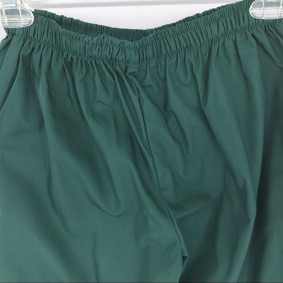 NEW Scrub Pants Green Medical ElasticWaist Draw string Size XSmall - Picture 9 of 9
